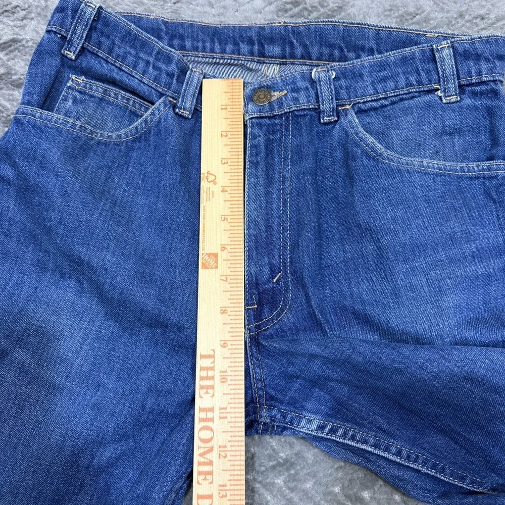 Vtg Levis Jeans Men Orange Tab 32x32/Fits 31x25 Western Straight Leg 90s